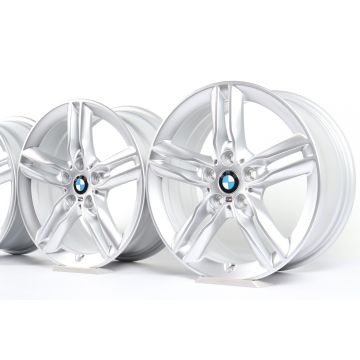 4x BMW Alufelgen 2er F45 F46 17 Zoll Styling 483 M Doppelspeiche