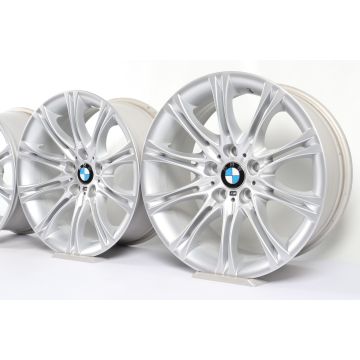 4x BMW Alufelgen 5er E60 E61 18 Zoll Styling 135 M Doppelspeiche