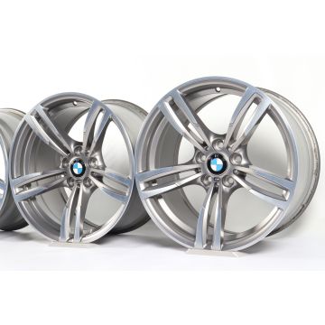 4x BMW Alloy Rims M2 F87 M3 F80 M4 F82 F83 19 Inch Styling 437 M Doppelspeiche