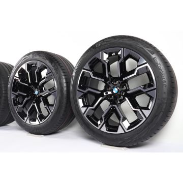 BMW Sommerkompletträder 7er G70 i7 G70 X3 G45 20 Zoll Styling 1036 M Doppelspeiche