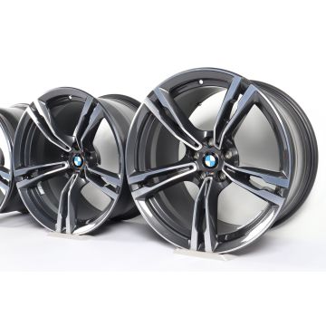 4x BMW Velgen M5 F90 M8 F91 F92 F93 19 Inch Styling 705 M Doppelspeiche