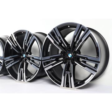 4x BMW Alufelgen 7er G70 21 Zoll Styling 908 M Doppelspeiche