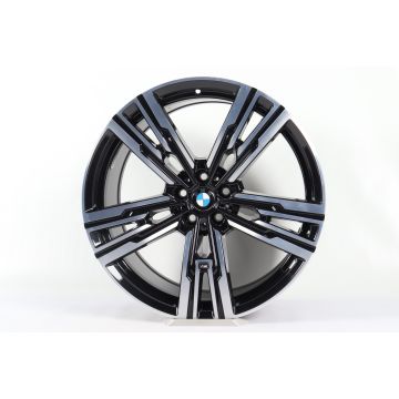 1x Rear axle BMW Alloy Rim 7 Series G70 i7 G70 X3 G45 21 Inch Styling 908 M Doppelspeiche