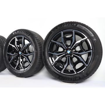 BMW Sommerkompletträder X3 G01 X4 G02 19 Zoll Styling 887 M Y-Speiche