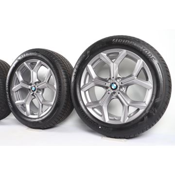 BMW Sommerkompletträder X3 G01 X4 G02 19 Zoll Styling 693 Y-Speiche