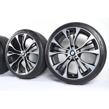 BMW Sommerkompletträder X3 F25 X4 F26 21 Zoll Styling 599 M Doppelspeiche