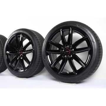 MINI Sommerkompletträder F54 Clubman 18 Zoll Styling JCW Grip Spoke 815