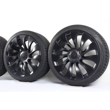 Original Tesla Velgen met All-Season banden Model Y 21 Inch Überturbine