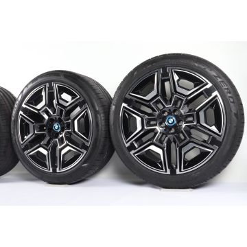 BMW Velgen met Zomerbanden iX i20 22 Inch Styling 1025 M Aerodynamik