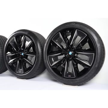 BMW Sommerkompletträder 7er G70 i7 G70 X3 G45 21 Zoll Styling 909 M Aerodynamik