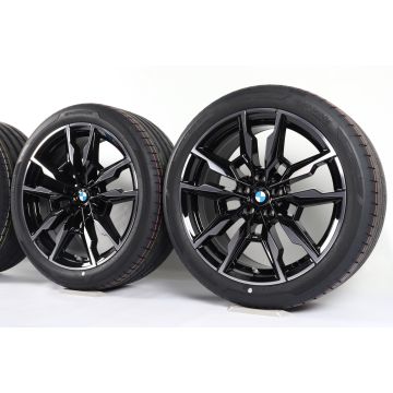 BMW Velgen met Zomerbanden 4 Serie G26 i4 G26 19 Inch Styling 861M Doppelspeiche