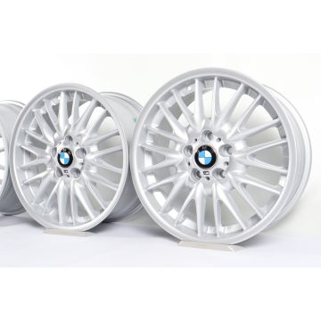 4x BMW Alloy Rims 3 Series E46 18 Inch Styling 72 M V-Speiche