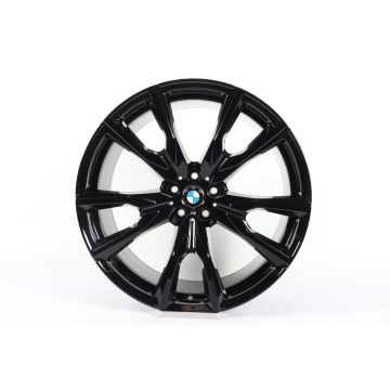 1x Achteras BMW Velg X7 G07 22 Inch Styling 755 M V-Speiche