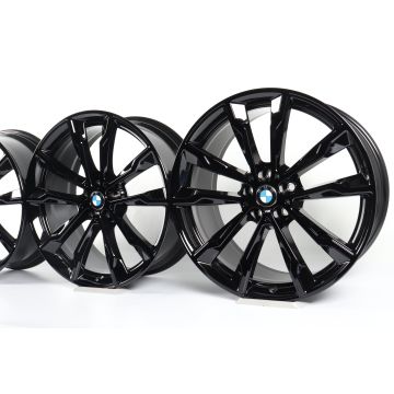 4x BMW Alloy Rims X3 G01 X4 G02 20 Inch Styling 699 M Doppelspeiche