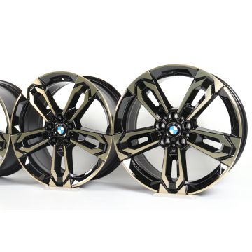 4x BMW Alufelgen X1 U11 iX1 U11 X2 U10 19 Zoll Styling 871 M Doppelspeiche