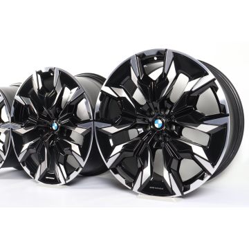 4x BMW Alufelgen 5er G60 G61 21 Zoll Styling 954i Aerodynamik