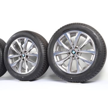 BMW Winterkompletträder X3 G01 X4 G02 19 Zoll Styling 692 V-Speiche
