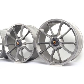 4x Porsche Alufelgen 911 991 + 991 II 20 Zoll 21 Zoll "GT3 Zentralverschluss"