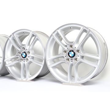 4x BMW Alloy Rims 1 Series E81 E82 E87 E88 18 Inch Styling 261 M Doppelspeiche