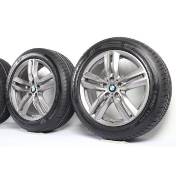 BMW Sommerkompletträder X1 F48 X2 F39 18 Zoll Styling 570 M Doppelspeiche