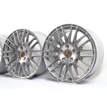 4x Porsche Alufelgen Cayenne E2 + E2 II 20 Zoll "958 RS Spyder"