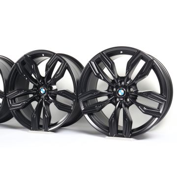 4x BMW Alufelgen 6er G32 7er G11 G12 20 Zoll Styling 760 M Doppelspeiche