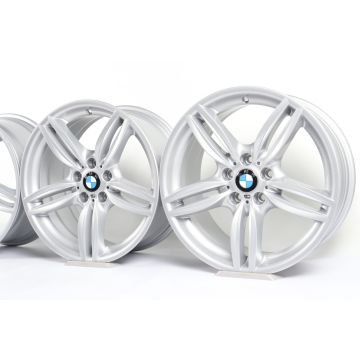 4x BMW Alloy Rims 5 Series F11 19 Inch Styling 351 M Double-Spoke