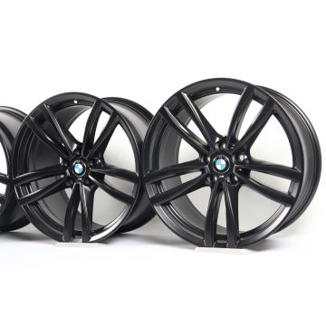 4x BMW Alufelgen 6er G32 7er G11 G12 19 Zoll Styling 647 M Doppelspeiche
