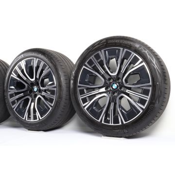 BMW Winterkompletträder 7er G70 i7 G70 X3 G45 20 Zoll Styling 906 Aerodynamik