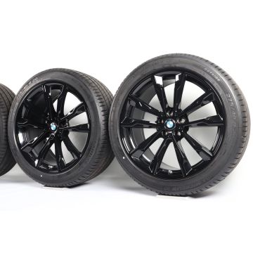 BMW Sommerkompletträder X3 G01 X4 G02 20 Zoll Styling 699 M Doppelspeiche