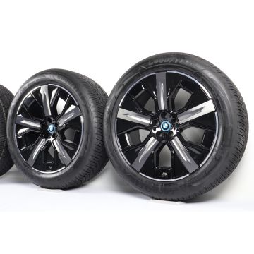 BMW Velgen met Winterbanden iX i20 21 Inch Styling 1011 Aerodynamik