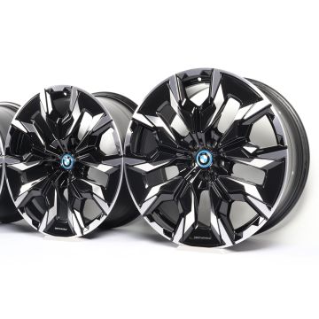 4x BMW Alufelgen i5 G60 G61 21 Zoll Styling 954i Aerodynamik