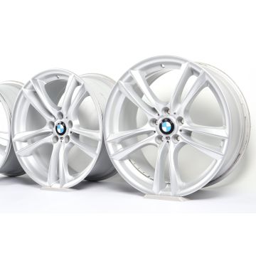 4x BMW Alloy Rims 5 Series F07 7 Series F01 F02 20 Inch Styling 303 M Doppelspeiche