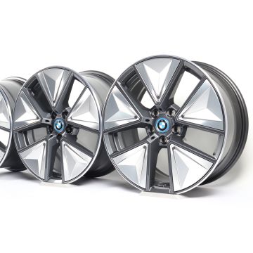 4x BMW Alufelgen i4 G26 19 Zoll Styling 855 Aerodynamik