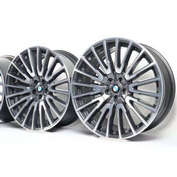 4x BMW Alufelgen 6er G32 7er G11 G12 21 Zoll Styling 629 Vielspeiche