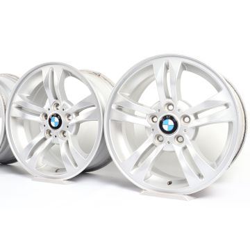 4x BMW Alufelgen X3 E83 17 Zoll Styling 111 Doppelspeiche