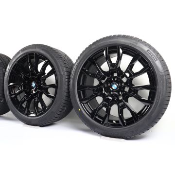 BMW Winterkompletträder X5 G05 X6 G06 21 Zoll Styling 915 M Y-Speiche
