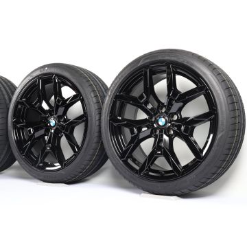 BMW Sommerkompletträder 3er G20 G21 2er G42 4er G22 G23 19 Zoll Styling 995 M Y-Speiche