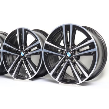 4x BMW Alloy Rims 1 Series F40 2 Series F44 17 Inch Styling 548 Doppelspeiche
