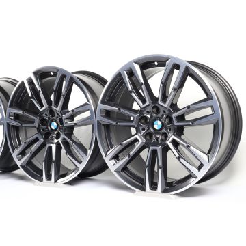 4x BMW Alloy Rims 5 Series G60 G61 i5 G60 G61 19 Inch Styling 935 M Doppelspeiche