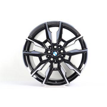 1x Front axle BMW Alloy Rim 4 Series G26 i4 G26 19 Inch Styling 861 M Doppelspeiche