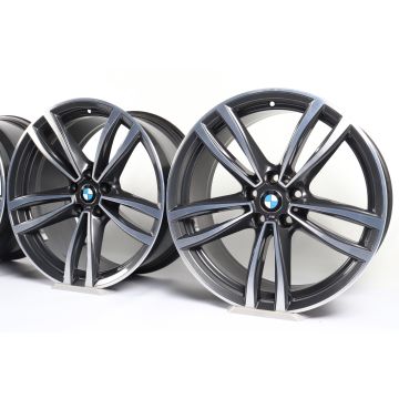4x BMW Alufelgen 6er G32 7er G11 G12 19 Zoll Styling 647 M Doppelspeiche
