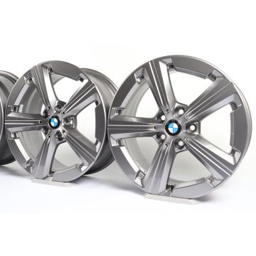 4x BMW Alloy Rims X1 U11 2 Series U06 iX1 U11 X2 U10 17 Inch Styling 875 Star-Spoke