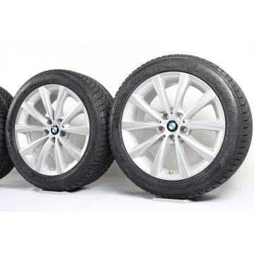 BMW Winterkompletträder 5er G30 G31 8er G14 G15 G16 18 Zoll Styling 642 V-Speiche
