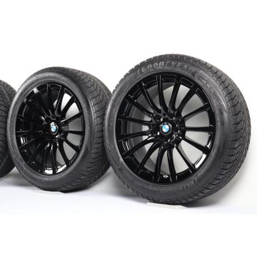 BMW Winterkompletträder 5er G30 G31 18 Zoll Styling 619 Vielspeiche