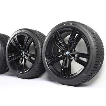 BMW Winterkompletträder 7er G70 21 Zoll Styling 908 M Doppelspeiche
