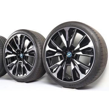 BMW Velgen met Zomerbanden iX i20 23 Inch Styling 1028 Aerodynamik