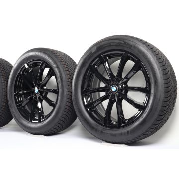 BMW Winterkompletträder X3 G01 X4 G02 19 Zoll Styling 691 V-Speiche