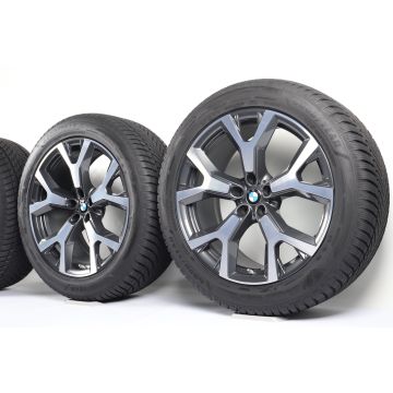 BMW Velgen met Winterbanden X7 G07 21 Inch Styling 752 Y-Speiche