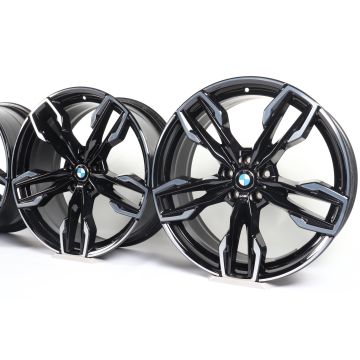 4x BMW Velgen X3 G01 X4 G02 21 Inch Styling 718 M Dubbelspaak